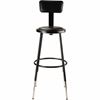 National Public Seating 6400 Series Heavy-Duty Padded Stools 3