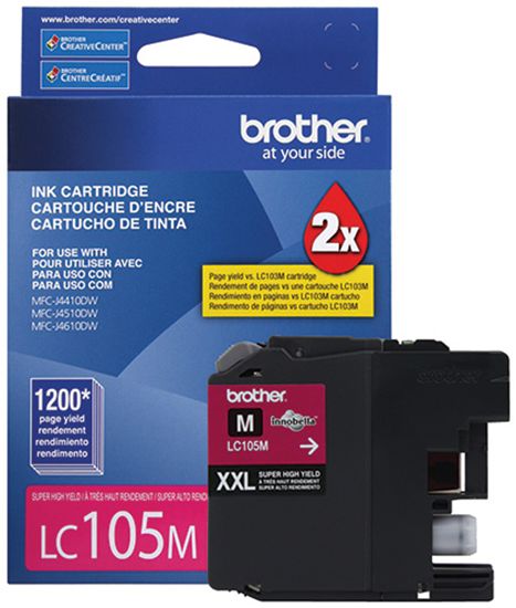 BROTHER MFC-J4410DW - MAGENTA InkJet Ink - 1,200 page yield 1