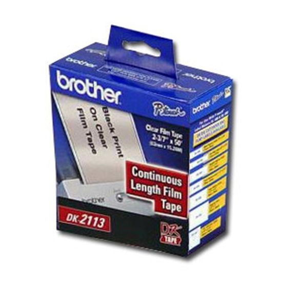 BROTHER DK2113 TAPE - CLEAR Paper and Access. - 50' 1