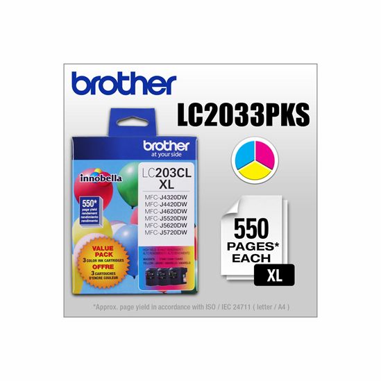 BROTHER MFC-J4320DW - C/M/Y InkJet Ink - 550 page yield 1