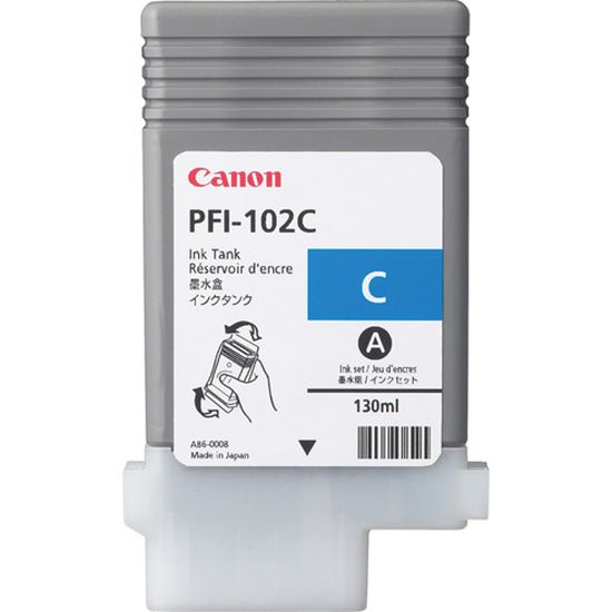 CANON IMGPROGRAF IPF500 - CYAN InkJet Ink - 130 ML page yield 1