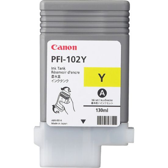 CANON IMGPROGRAF IPF500 - YELLOW InkJet Ink - 130 ML page yield 1