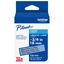 BROTHER 3/4" TZE TAPE - BLACK/BLUE Paper and Access. 1