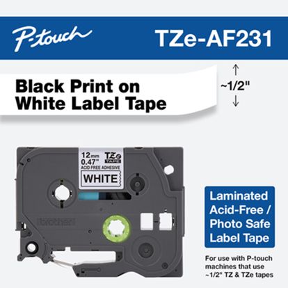 BROTHER 1/2" TZE TAPE -  Paper and Access. 1