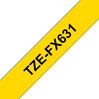 BROTHER 1/2" TZE TAPE - YELLOW Paper and Access. 1
