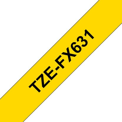 BROTHER 1/2" TZE TAPE - YELLOW Paper and Access. 1