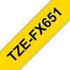 BROTHER 1" TZE TAPE - YELLOW Paper and Access. 1