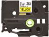 BROTHER 1" TZE TAPE - YELLOW Paper and Access. 2