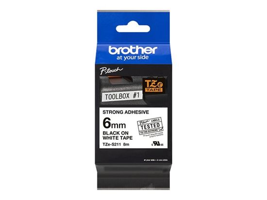 BROTHER 1/4" TZE TAPE -  Paper and Access. 1