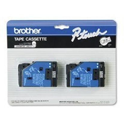 BROTHER 1/2" TC TAPES - BLACK/WHITE Paper and Access. 1