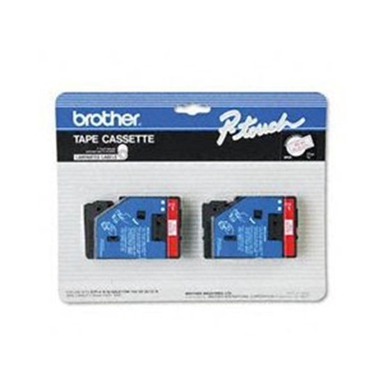 BROTHER 1/2" TC TAPES - RED/WHITE Paper and Access. 1