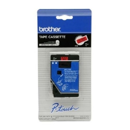 BROTHER 1/2" TC TAPE - BLACK/RED Paper and Access. 1