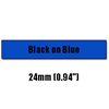 BROTHER 1" TX TAPE - BLACK/BLUE Paper and Access. 2