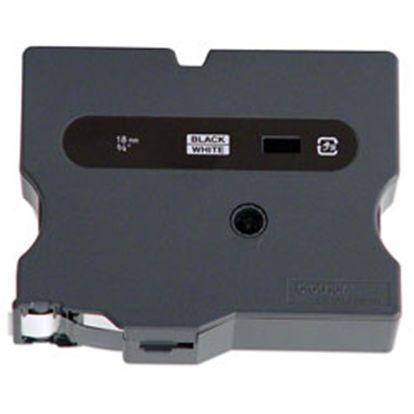 BROTHER 1" TX TAPE - WHITE/BLACK Paper and Access. 1