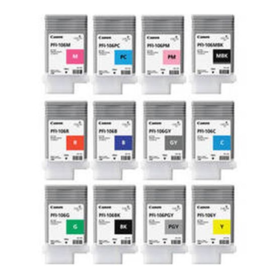 CANON IMGPROGRAF IPF6300 - COLOR InkJet Ink - 130 ML page yield 1