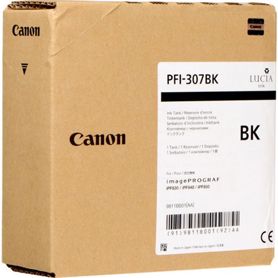 CANON IMGPROGRAF IPF830 - BLACK InkJet Ink - 330 ML page yield 1