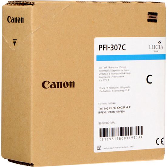 CANON IMGPROGRAF IPF830 - CYAN InkJet Ink - 330 ML page yield 1