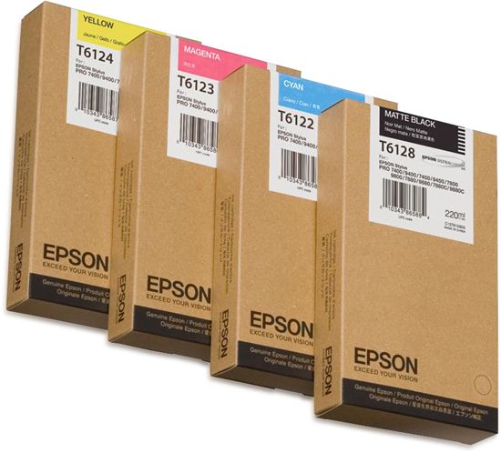 EPSON STYLUS PRO 9800 - BLACK InkJet Ink - 220 ML page yield 1