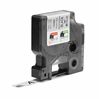 DYMO IND PERMANENT POLY - BLACK/METALLIC IND LABELS - 18' 4