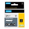 DYMO IND FLEXIBLE NYLON - BLACK/WHITE IND LABELS - 11.5' 2