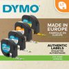 DYMO LT PAPER LABELS - BLACK LT LABELS - 13'  page yield 5