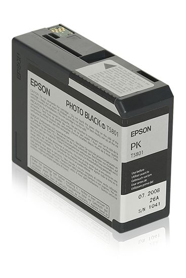 EPSON STYLUS PRO 3800 - BLACK InkJet Ink - 80 ML page yield 1
