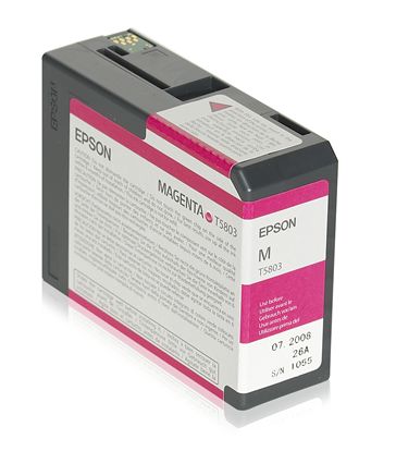 EPSON STYLUS PRO 3800 - MAGENTA InkJet Ink - 80 ML page yield 1
