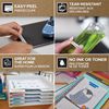 DYMO LT PAPER LABELS - BLACK LT LABELS - 13'  page yield 7