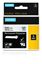 DYMO IND PERMANENT POLY - BLACK/CLEAR IND LABELS - 18' 1