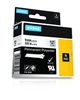 DYMO IND PERMANENT POLY - BLACK/CLEAR IND LABELS - 18' 3