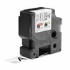 DYMO IND PERMANENT POLY - BLACK/WHITE IND LABELS - 18' 4