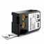 DYMO XTL VINYL LABELS - BLACK/WHITE XTL LABELS - 23' 1