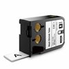 DYMO XTL HEAT SHRINK - BLACK/WHITE XTL LABELS - 9.5' 1