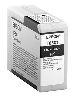 EPSON SURECOLOR P800 - BLACK InkJet Ink - 80 ML page yield 1