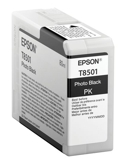 EPSON SURECOLOR P800 - BLACK InkJet Ink - 80 ML page yield 1