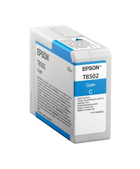 EPSON SURECOLOR P800 - CYAN InkJet Ink - 80 ML page yield 1