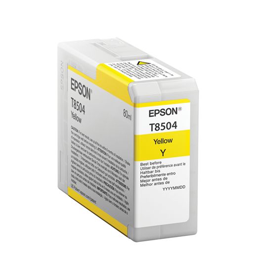 EPSON SURECOLOR P800 - YELLOW InkJet Ink - 80 ML page yield 1
