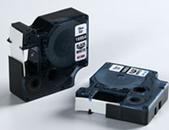 DYMO D1 STANDARD LABELS - BLACK/WHITE D1 LABELS - 23' 1
