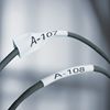 DYMO IND HEAT SHRINK - BLACK/YELLOW IND LABELS - 5' 6
