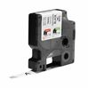 DYMO IND VINYL LABELS - BLACK/WHITE IND LABELS - 18' 4