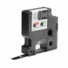 DYMO IND VINYL LABELS - WHITE/BLACK IND LABELS - 18' 3