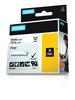 DYMO IND VINYL LABELS - BLACK/WHITE IND LABELS - 18' 2