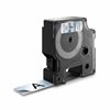 DYMO D1 STANDARD LABELS - BLACK/CLEAR D1 LABELS - 23' 12