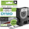 DYMO D1 STANDARD LABELS - BLACK D1 LABELS - 23' 1