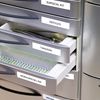 DYMO D1 STANDARD LABELS - BLACK D1 LABELS - 23' 12