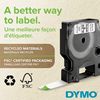 DYMO D1 STANDARD LABELS - BLACK D1 LABELS - 23' 5