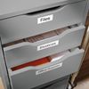DYMO D1 STANDARD LABELS - BLACK D1 LABELS - 23' 7