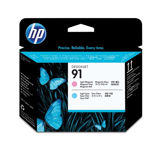 HP DESIGNJET Z6100 - MAGENTA/LT CYAN InkJet Ink 1