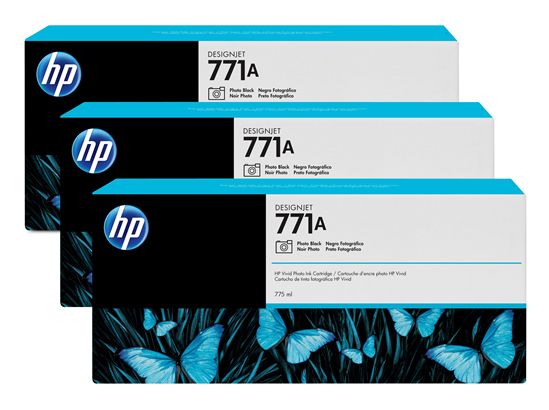 HP DESIGNJET Z6200 - BLACK InkJet Ink - 775 ML page yield 1