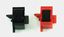GRC R878-IRSHARP - Black/Red Compatible INK ROLLER 1